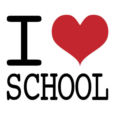 I Love School logo